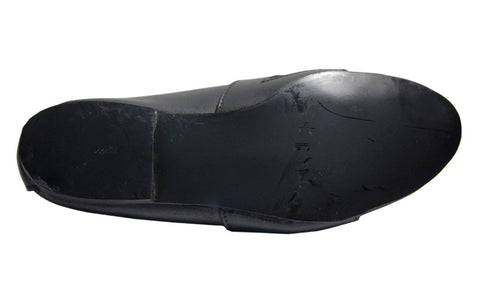 Black Leather Cycling Shoe