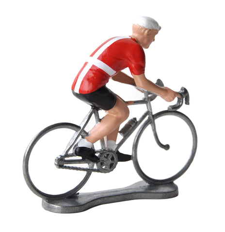 Miniature Danish Cyclist Model