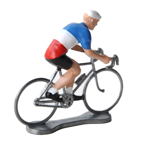 Miniature French Cyclist Model