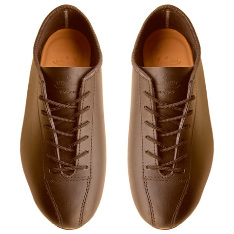 Heritage Brown Leather Cycling Shoe