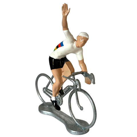world champion miniature cyclist model