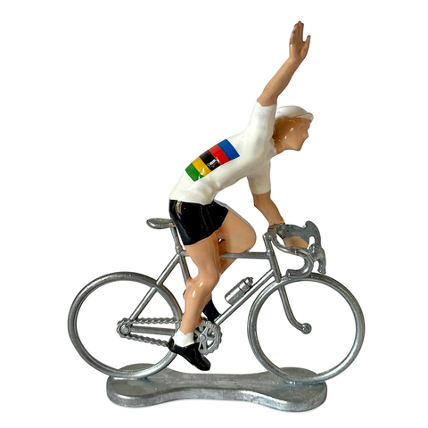 Miniature World Champion Cyclist Winner Model