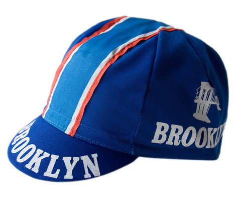 Brooklyn Blue Cycling Cap