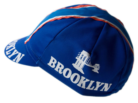 Brooklyn Blue Cycling Cap
