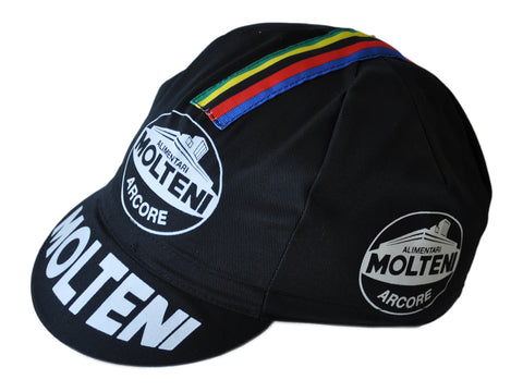 Black Molteni Cycling Cap