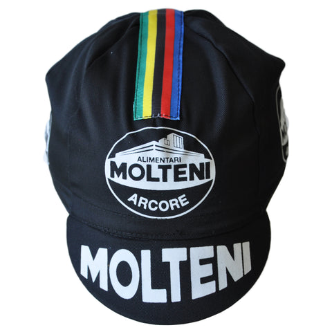 Black Molteni Cycling Cap