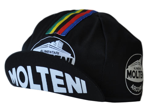 Black Molteni Cycling Cap