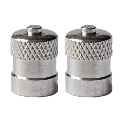 Vintage Style Metal Schrader Valve Caps