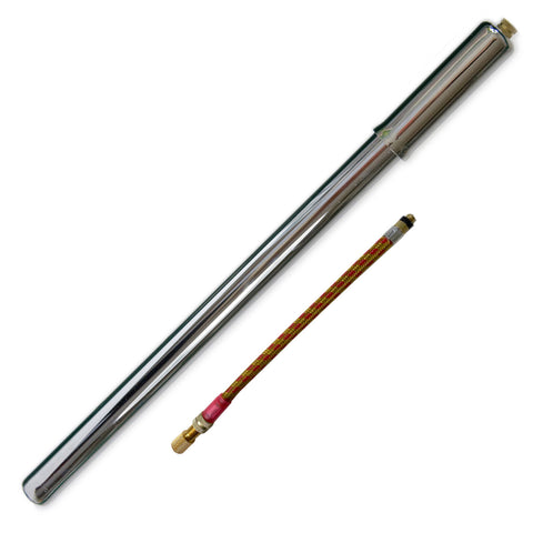 16" Chrome Steel Bicycle Hand Pump