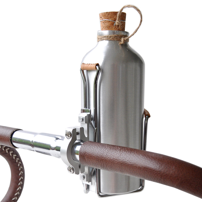 Retro Handlebar Bottle Cage Setup