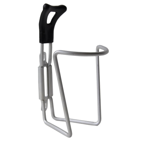 NOS REG Silver Aluminium Bicycle Bottle Cage
