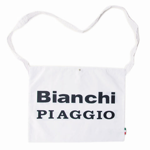 Sac Mousette En Coton Vintage Bianchi/Piaggio - Style Rétro Sac Mousette En Coton Vintage Bianchi/Piaggio - Style Rétro