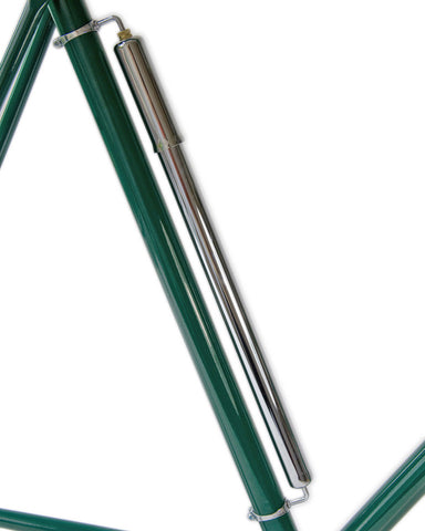 16" Chrome Steel, Bicycle Hand Pump & Chrome Pegs