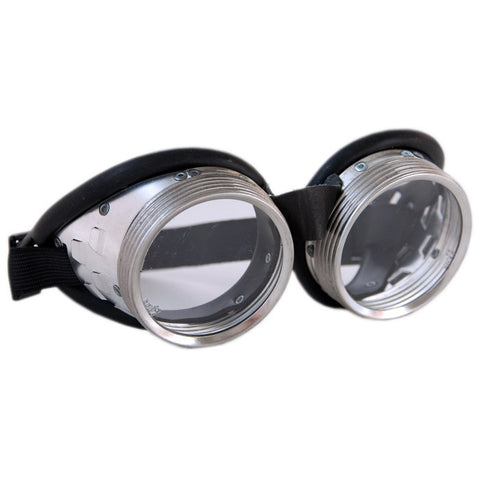 Round Clear Lens Cycling Goggles