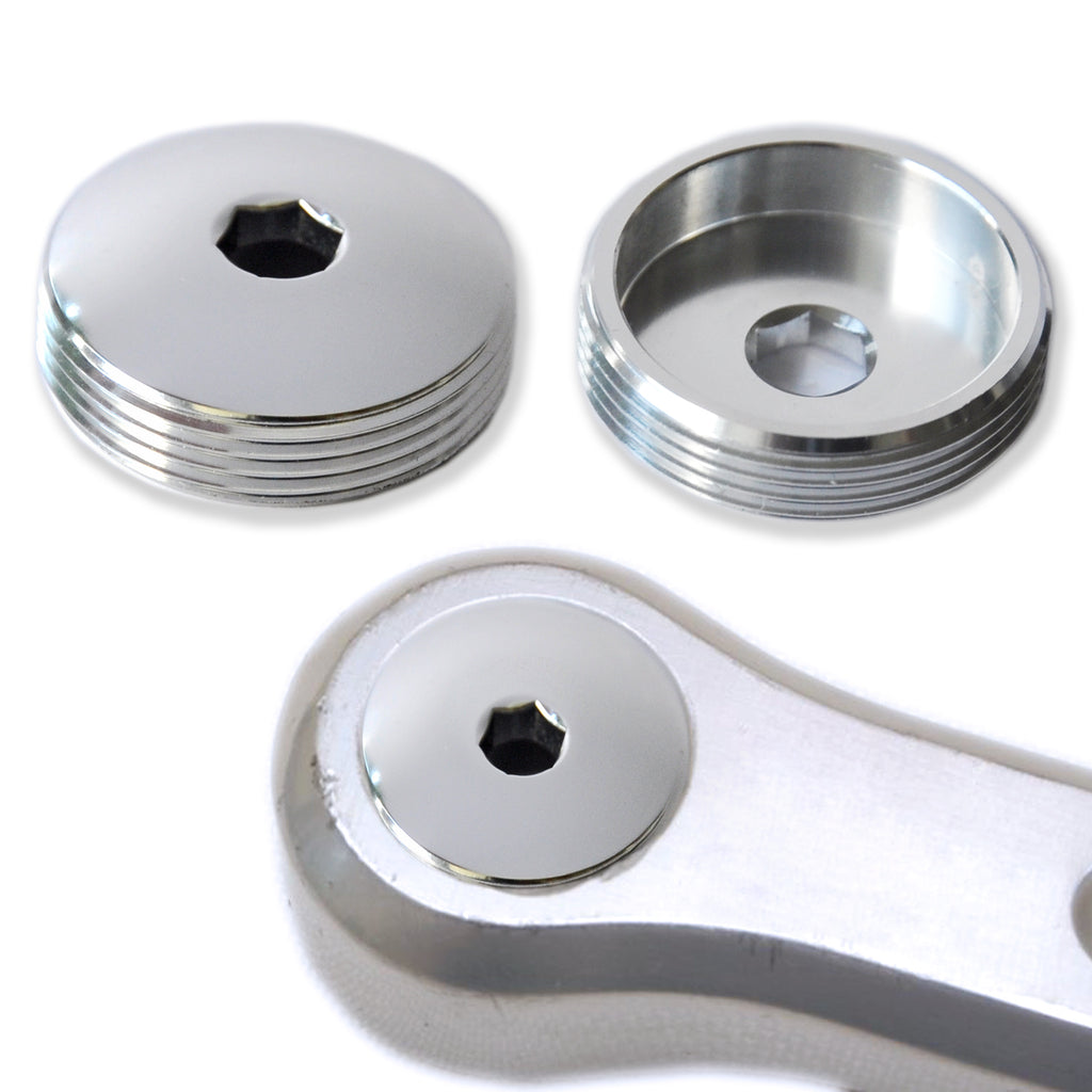 2 Bicycle Crankset Dust Caps Road Bike Parts cache poussière pedalier 2 Bicycle Crankset Dust Caps Road Bike Parts cache poussière pedalier