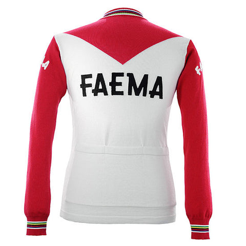 Faema Long Sleeve Merino Wool Jersey
