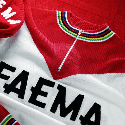 Faema Long Sleeve Merino Wool Jersey