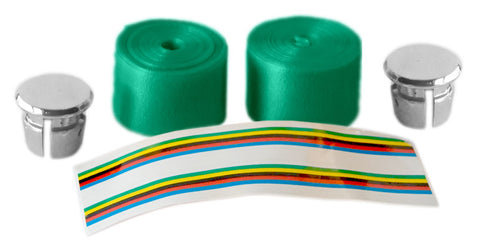 Green Shiny Bicycle Handlebar Tape