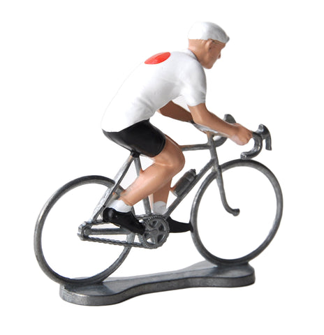 Miniature Japanese Cyclist Model