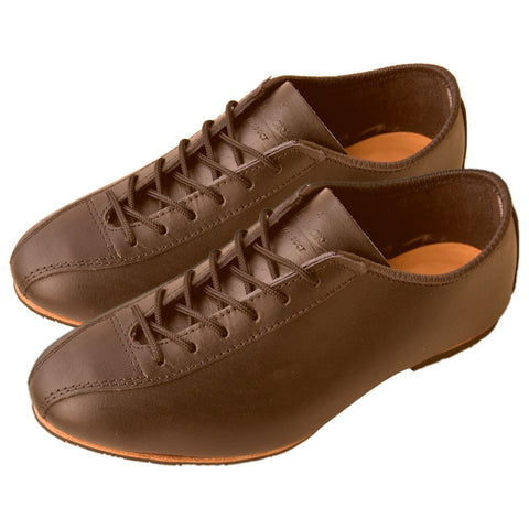 Heritage Brown Leather Cycling Shoe