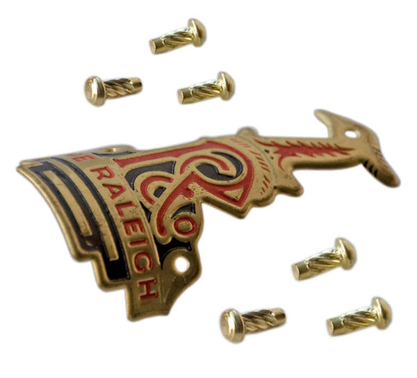 Pack of 6 Brass Head Badge Rivets – Velo Heaven