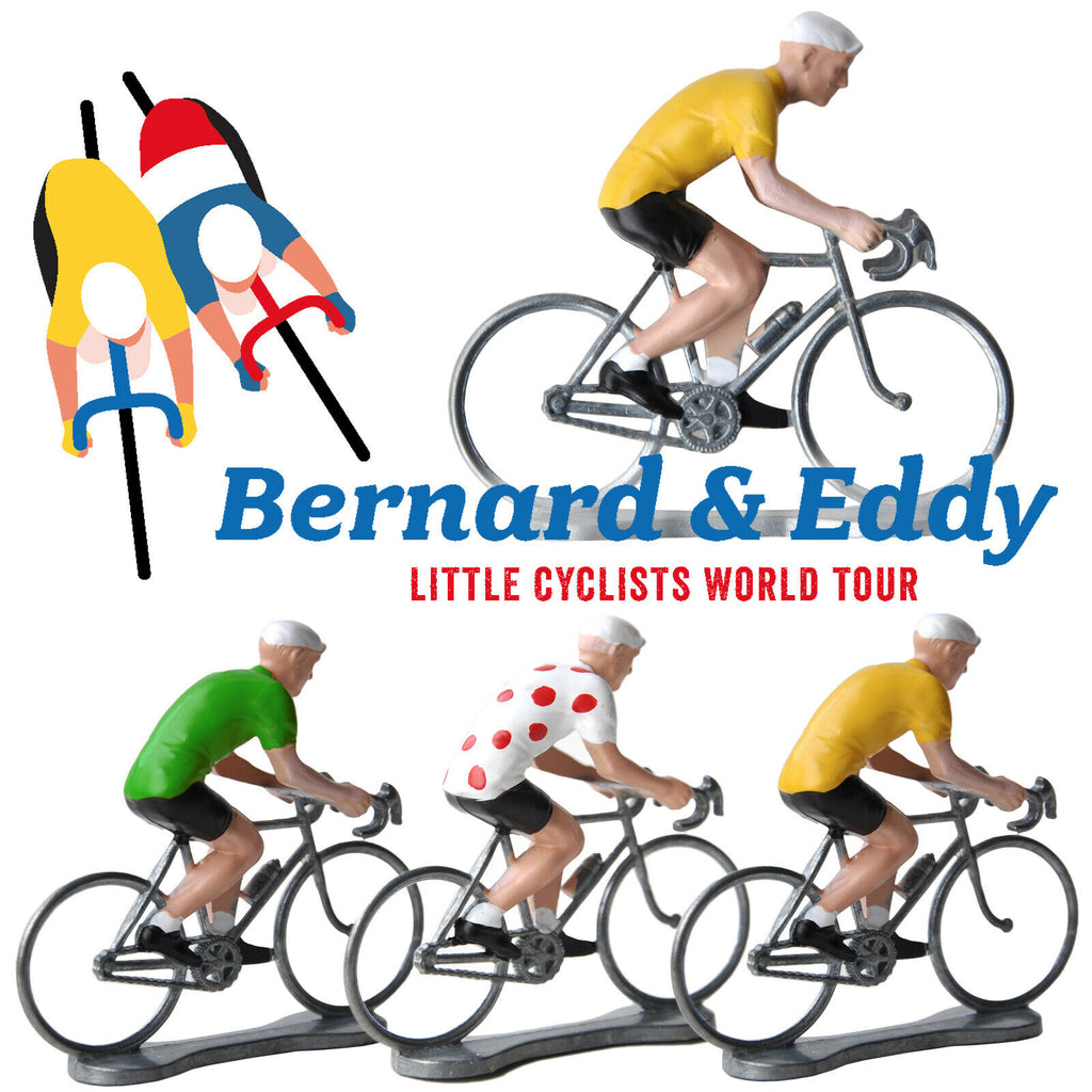 Bernard & Eddy Miniature Tour de France Cyclist Models