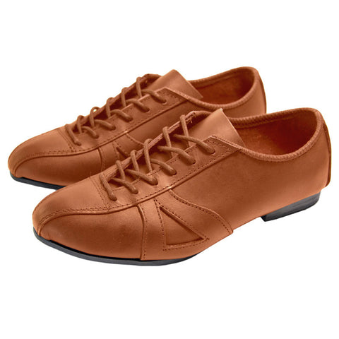 Classic Tan Leather Cycling Shoe