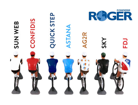 Pro Teams Roger Fonderie Cyclist Models
