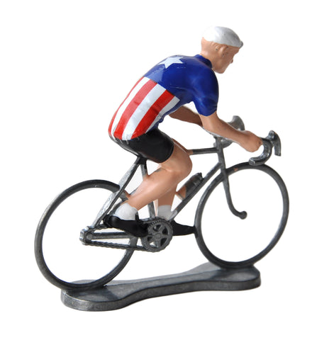 Miniature USA Cyclist Model