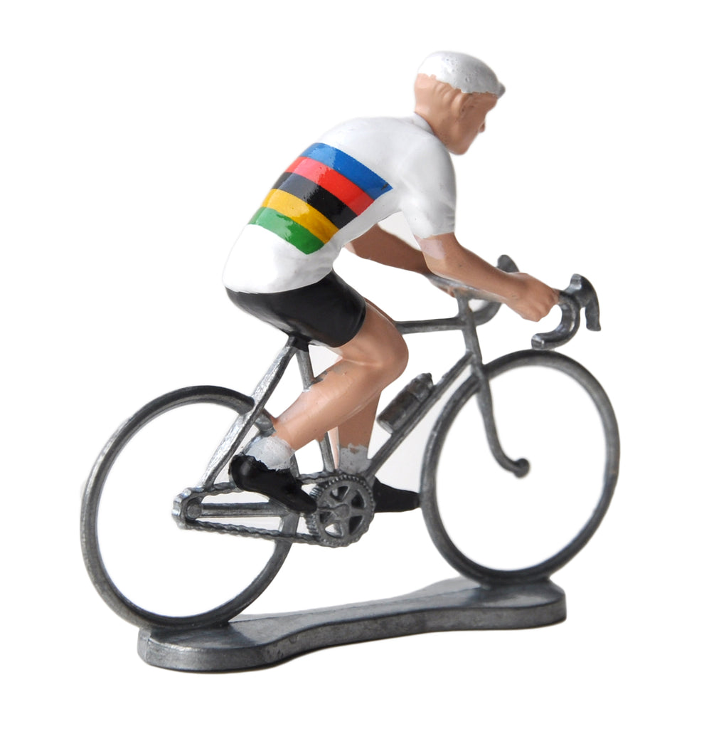 Miniature World Champion Cyclist Model