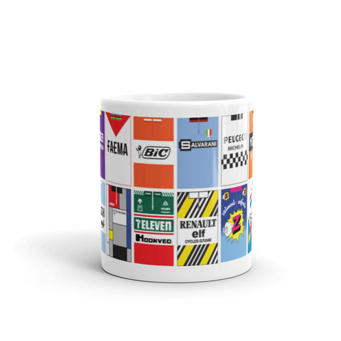 Iconic Cycle Jerseys Mug