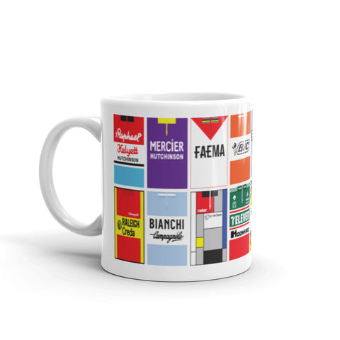 Iconic Cycle Jerseys Mug