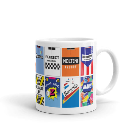 Iconic Cycle Jerseys Mug