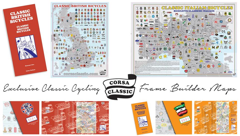Classic Corsa Classic Cycling Maps